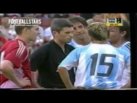 Lionel Messi First Red Card - Insane Debut for Argentina