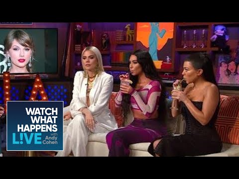 Kim Kardashian Says Beef With Taylor Swift Is Over | WWHL
