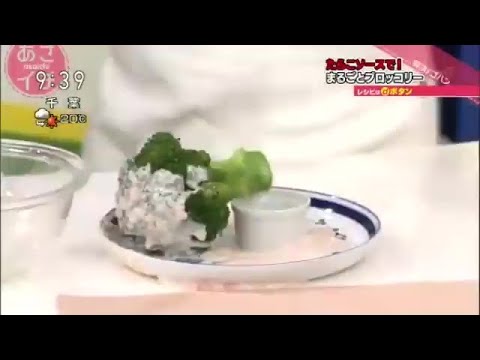 平野レミのブロッコリー簡単調理法